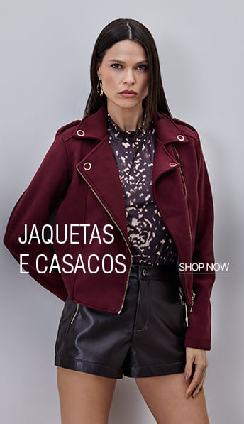 JAQUETAS E CASACOS NOVIDADES